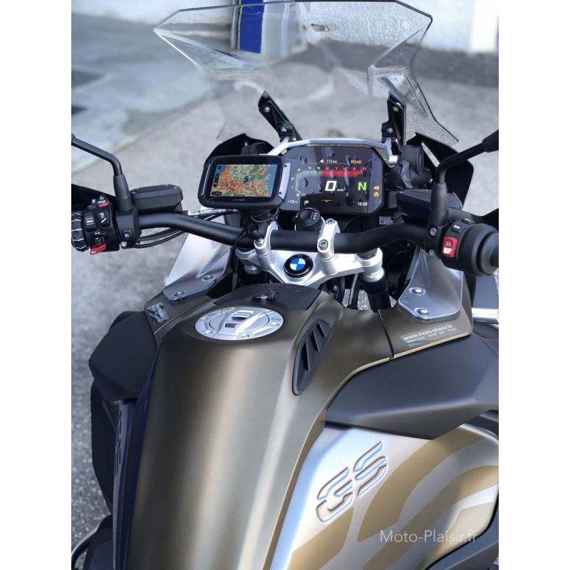  Modeer pour BMW R1250GS Adventure 2018-2023 (pas pour les  véhicules abaissés) Moto CNC Support Extension Plateau Béquille Side Stand  Pad r 1250 gs adv r1250gsa Accessoires (noir)